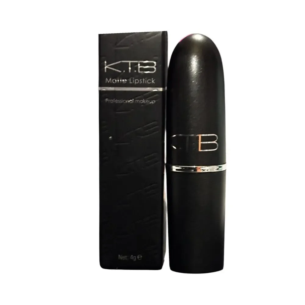 K.T.B. Matte Lipstick – Natural 49 • Velvety Semi‑Matte • Professional Finish